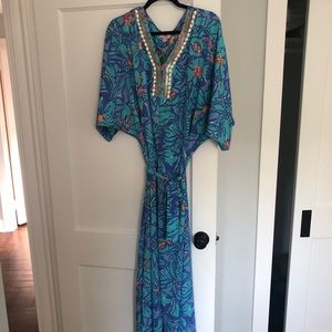 Lilly Pulitzer Wilda Maxi Caftan NWT